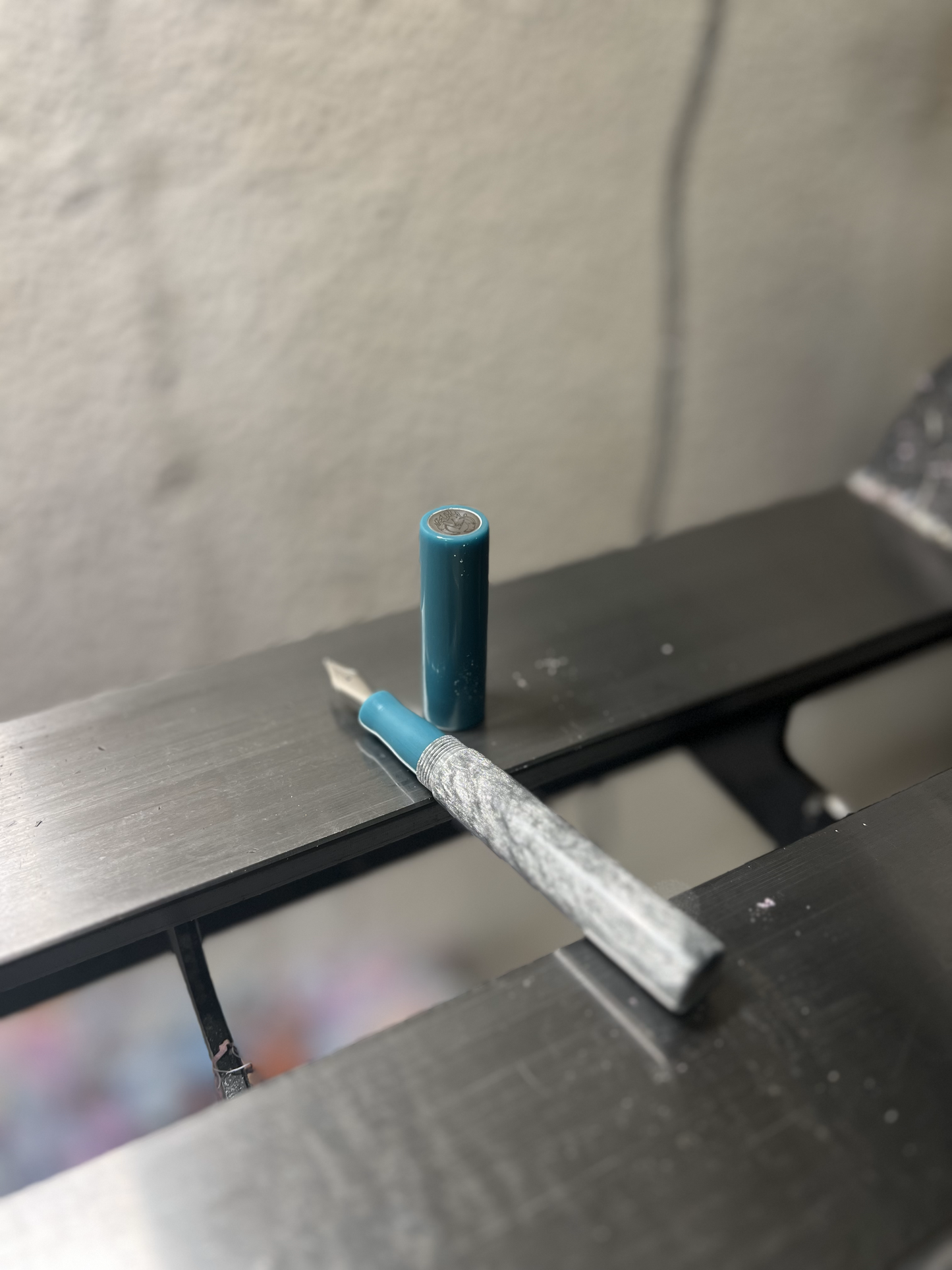 V6 Bespoke Fountain Pen in house resin
